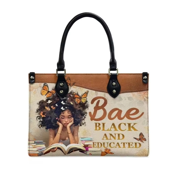 Patchwork Statement Tote Bag - Multicolor - Picture 3 of 8